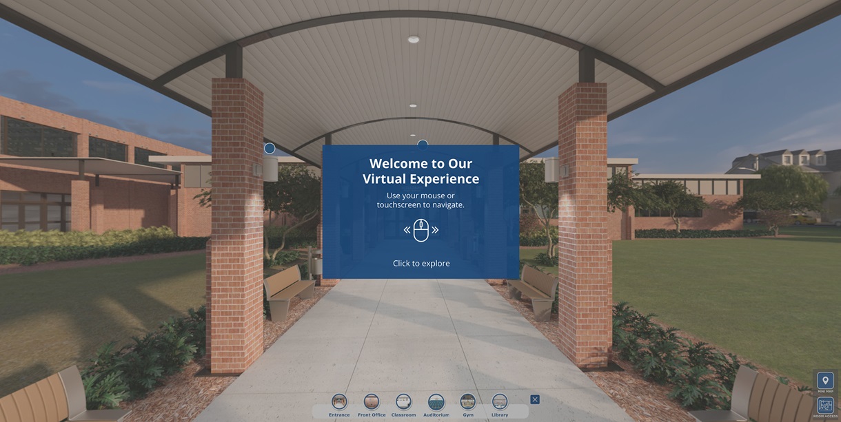 3D Tour Screen